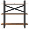 vidaXL Étagère Bois Ancien 100 x 33,5 x 102 cm Bois d'ingénierie