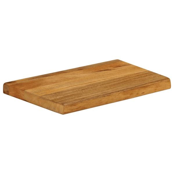 vidaXL Dessus de table &agrave; bord vivant 50x20x3,8 cm bois massif manguier