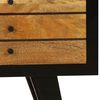 vidaXL Meuble TV Bois de manguier massif 120x30x50 cm