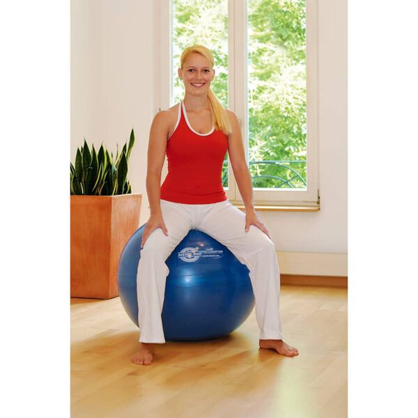 Sissel Ballon d'exercice 65 cm Bleu SIS-160.063