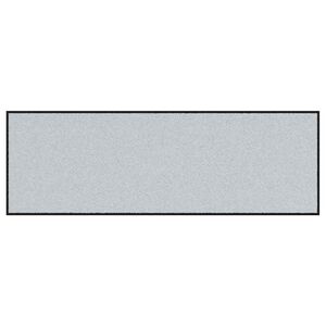 vidaXL Tapis d'entr&eacute;e Gris et Noir 60 x 180 cm 100% Polyamide