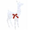 vidaXL Renne de No&euml;l 3D LOVIISA 110 LED Blanc froid 70 x 26 x 100 cm