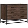 vidaXL Commode ch&ecirc;ne marron 70x41x56 cm bois d'ing&eacute;nierie