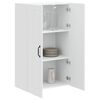 vidaXL Armoire de cuisine Blanc brillant 60 x 31 x 100 cm