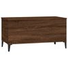 vidaXL Table basse Ch&ecirc;ne marron 90x44,5x45 cm Bois d'ing&eacute;nierie