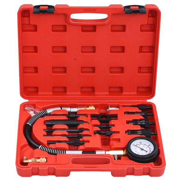 vidaXL Kit de testeur pour jauge de compression diesel 14 pcs