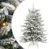 vidaXL Sapin de No&euml;l Artificiel &agrave; Branches Articul&eacute;es Blanc 150 cm