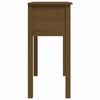 vidaXL Table console Marron miel 70x35x75 cm Bois massif de pin
