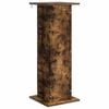 vidaXL Support de Plante Ch&ecirc;ne fum&eacute; 30,5 x 30 x 80,5 cm