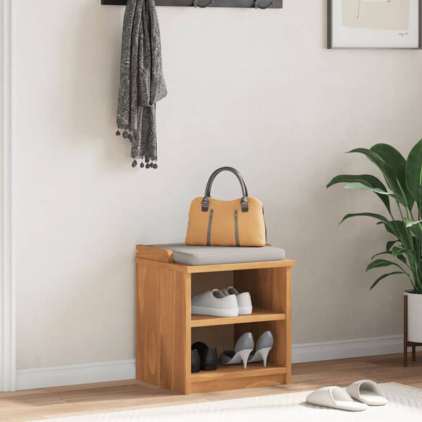 vidaXL Banc de couloir SANDNES 45x40x50 cm bois de pin massif