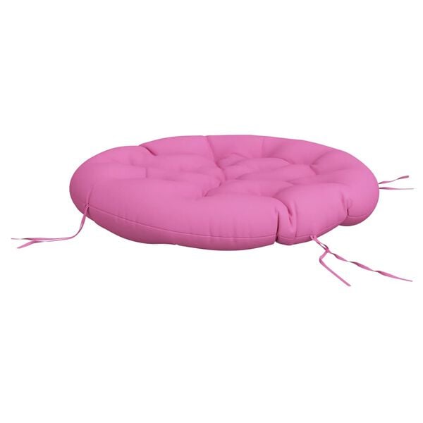 vidaXL Coussin rond rose &Oslash; 100 x11 cm tissu oxford