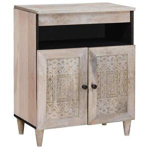 vidaXL Buffet Blanc 33,5 x 60 x 75 cm