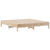 vidaXL Cadre de lit sans matelas 180x200 cm bois massif de pin