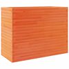 vidaXL Jardini&egrave;re cire marron 90x40x68,5 cm bois de pin massif