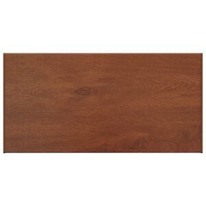 vidaXL Appui de fen&ecirc;tre Bois marron 100 x 45 x 4,5 cm PVC