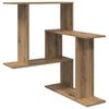 vidaXL &Eacute;tag&egrave;re Murale Ch&ecirc;ne artisanal 67 x 67 x 87 cm