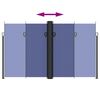 vidaXL Auvent latéral rétractable bleu 200x1200 cm