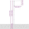 vidaXL Drapeau de l'Europe et m&acirc;t 5,5 m Aluminium