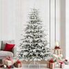 vidaXL Sapin de No&euml;l Artificiel &agrave; Branches Articul&eacute;es Blanc 240 cm