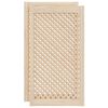 vidaXL Portes d'armoires en treillis 2 pcs 49,5x99 cm pin massif