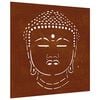 vidaXL D&eacute;coration murale jardin 55x55 cm motif de t&ecirc;te de bouddha