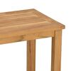vidaXL Table basse Marron 85 x 35 x 75 cm Bois de teck solide