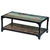 vidaXL Table basse Bois de r&eacute;cup&eacute;ration massif