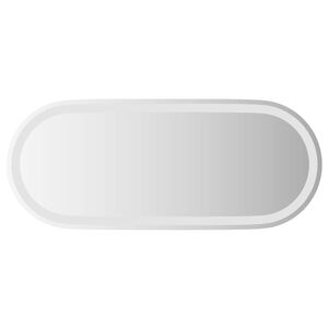vidaXL Miroir de salle de bain &agrave; LED 90x40 cm ovale
