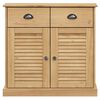 vidaXL Buffet haut VIGO 78x40x175 cm bois massif de pin