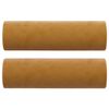 vidaXL Ensemble de canap&eacute;s 4pcs coussins d&eacute;coratifs et coussins Marron