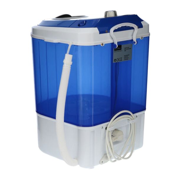 Mestic Lave-linge portable MW-100 Bleu et blanc 180 W