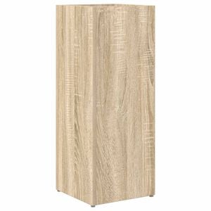 vidaXL Porte-parapluie avec stockage Ch&ecirc;ne Sonoma 25 x 24,5 x 64 cm
