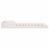 vidaXL Cadre de lit Blanc 80 x 210 cm Pin massif