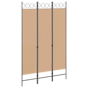 vidaXL Cloison de s&eacute;paration 3 panneaux Anthracite 120x200 cm Tissu