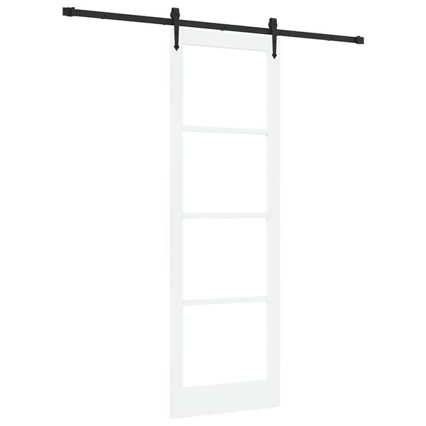 vidaXL Porte coulissante ORKDAL Blanc 78 x 232 cm