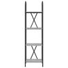 vidaXL &Eacute;tag&egrave;re Gris Sonoma 40 x 30 x 146 cm Bois d'ing&eacute;nierie