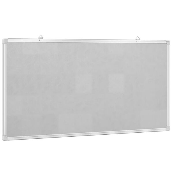 vidaXL Tableau blanc magn&eacute;tique 100x50x1,7 cm aluminium