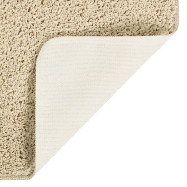 vidaXL Tapis shaggy antidérapant Crème 200x290 cm