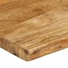 vidaXL Dessus de table 140x40x2,5 cm bord vivant bois massif manguier