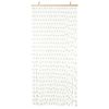 H&S Collection Rideau de porte 90x200 cm bambou multicolore