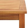 vidaXL Table basse de jardin 60x60x36 cm Bois solide d'acacia