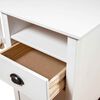 vidaXL Bureau Hill avec 3 tiroirs 120x50x74 cm Bois pin massif