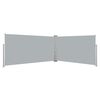 vidaXL Auvent lat&eacute;ral r&eacute;tractable 160x600 cm Gris