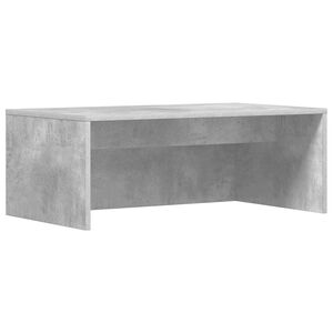 vidaXL Bureau mural Gris b&eacute;ton Bois d'ing&eacute;nierie 80 x 45 x 30 cm