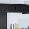 vidaXL Armoire de cuisine avec stockage Kalmar Noir 40 x 31 x 40 cm