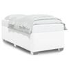vidaXL Cadre de lit sans matelas blanc 90x200 cm similicuir