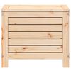 vidaXL Repose-pied de jardin 62x31,5x52 cm bois de pin massif