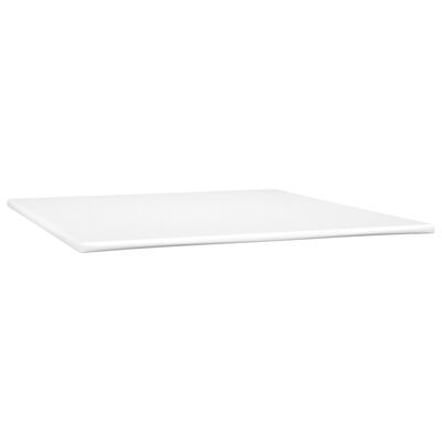 vidaXL Sommier à lattes de lit avec matelas Gris clair 180x200cm Tissu