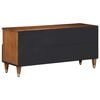 vidaXL Meuble TV Marron miel 100 x 33 x 46 cm Bois de mangue massif