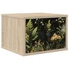 vidaXL Cabinet de chevet mural RHENEN Ch&ecirc;ne Sonoma 36 x 33 x 25 cm